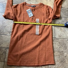 New Mens Members Mark Small Thermal Henley