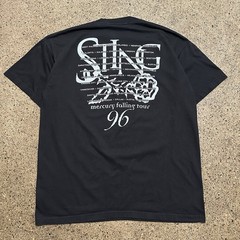 PolyGram Merchandising Vintage 90s Sting Mercury Falling Tour 1996 Tee XL
