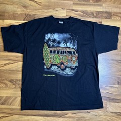 Yazbek Puerto Vallarta, Mexico Bus Surf Arte Huichol Mandala Size 2XL