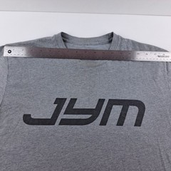 Bodybuilding.com T-Shirt Mens Large Gray Short Sleeve “JYM”