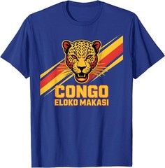 Proud DR Congo Cheer Country Favorite Competition Party Home T-Shirt