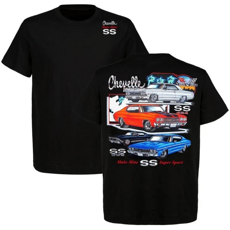 Chevy Chevelle SS T-Shirt | Classic Super Sport 396 454 Muscle Car Graphic Tee