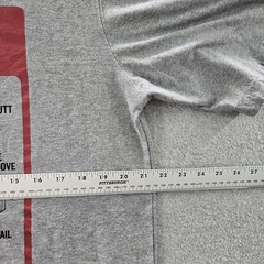 Duluth Trading Co. Men Shirt M Gray Wood Join Em Graphic Print Relaxed Fit