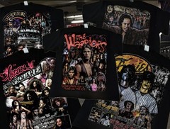 THE WARRIORS MOVIE ON A SHAKA HEAVYWEIGHT GARMET DYED T SHIRT