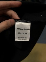 BRAND NEW – Bottega Desires Tee T-Shirt F**k Joke (M) Black White