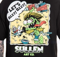 Sullen Art Collective BZZT BZZT 1 Ton Tee SCM8200 New Short Sleeve Men`s T-shirt