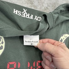 Teddy Fresh Shirt Mens Medium Always Late Long Sleeve Graphic Moon Broken Watch