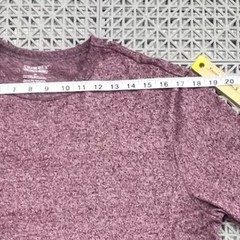 Cremieux Premium Denim Mens Long Sleeve T-Shirt Burgundy Heather Medium Casual