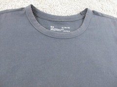 Under Armour UA Singlet/T Shirt XL Sleeveless Round Neck Black Loose Fit Cotton