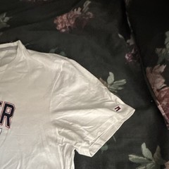 Tommy Hilfiger Men’s White Hilfiger 85 Logo Graphic Crew Neck T-Shirt L