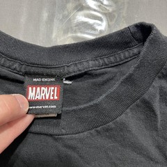 Marvel Shirt Mens 2XL Black Iron Man Graphic Tee Mad Engine Superhero Comics