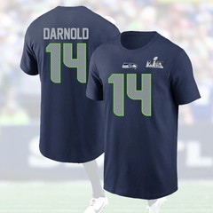 HOT! Sam Darnold #14 Seattle Team 2026 Name and Number Special Gift For Fan