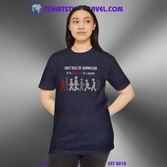 IF IT BLEEDS IT LEADS Unisex CVC Jersey T-shirt