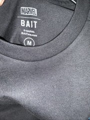 BAIT x Marvel Doctor Strange Black Cotton Double Sided T-Shirt Size Medium