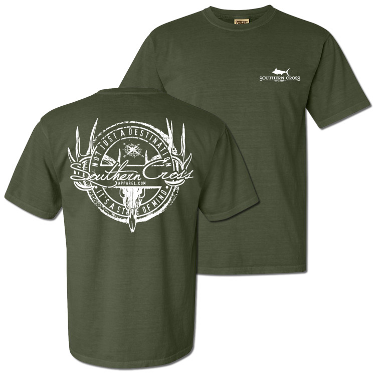 Southern Cross – Hunting Stamp – Short Sleeve Tshirt – Comfort Colors