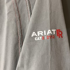 Ariat FR Shirt Mens Small Gray Long Sleeve Flame Resistant Workwear