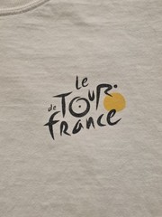 Vtg Tour De France 100th Anniversary Double Sided T Shirt White Men’s XL Cycling