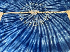Vintage Harley Davidson Shirt Size Large Blue Tie Dye. Willimantic, CT.