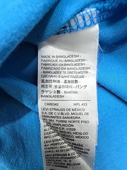 Levi Strauss Men’s T-Shirt Blue Logo Cotton Size XL Regular