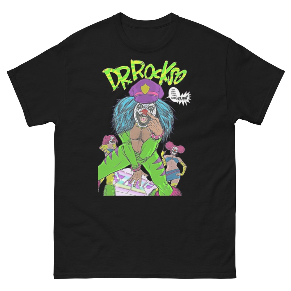 Dr. Rockzo Metalocalypse Tee Adult Swim Cartoon Shirts Dr. Rockso T-shirt” dat