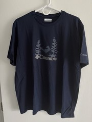Columbia Men’s logo graphic tshirt lot of 6 size large fishing hiking