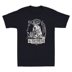Soggy Beaver BBQ If It’s Not All Over Your Face Funny Joke Vintage Men’s T-Shirt