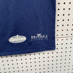 Vintage Funk Warren G Rap Shirt Mens L Blue Single Stitch Reel Tight 23.5×29