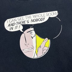 Uniqlo X Roy Lichtenstein Art T Shirt Men’s Size Medium Black Comic Funny