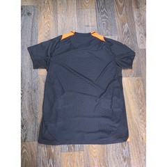 Adidas HEAT.RDY Training Shirt Mens Medium Black Orange Performance Gym Tee