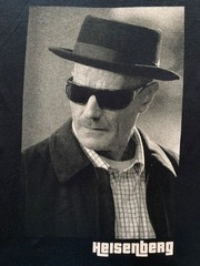 Breaking Bad Heisenberg Walter White 2013 Tee shirt Black Men’s Size Large
