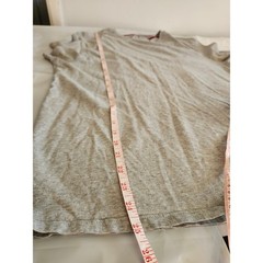 Tommy Hilfiger Men’s Small Gray Flag Logo Cotton T-Shirt 100%cotton