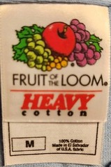 Fruit Of The Loom T Shirt Men’s M Medium NEW YORK NEW YORK Vintage Embroidered