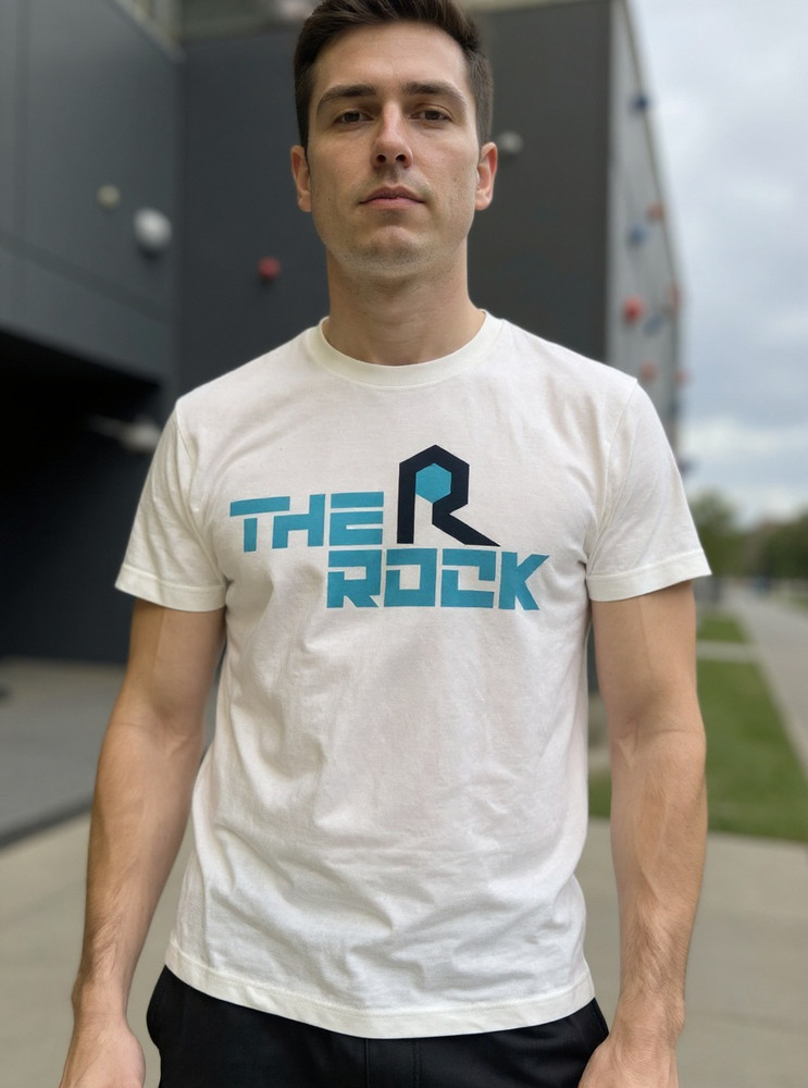 Rock Route railroad t shirt; The Rock