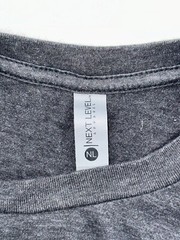 Performance Lab Next Level Short Sleeve T-Shirt Men M Gray Cotton Poly YGI I4-96