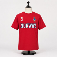 Norway Soccer No. 9 Jersey Style Unisex T Shirt Football Fan Gift