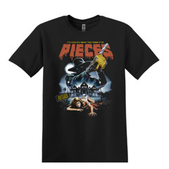 Pieces Horror Movie Shirt Black S-3XL