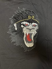 Niepce Japanese Streetwear T Shirt Monkey King 2XL Black