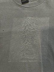 Vintage Joy Division Shirt 80s Wild Oats Unknown Pleasures RARE Distressed READ
