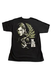 The Last of Us Part II Ellie Graphic T Shirt Black Large Video Game Tee