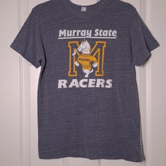 VINTAGE Murray State Racers: MSU = OVC USED Shirt (S, Kentucky, Single Stitch)