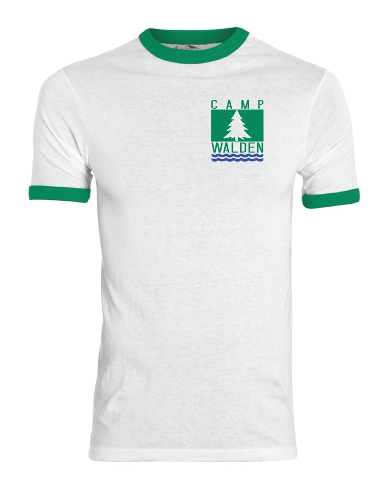 Camp Walden Parent Trap Vintage Movie Exact Replica Ringer Tee Shirt