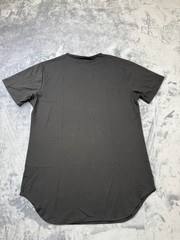 Cuts Clothing Crew Elongated Fit T-Shirt Men’s Large Black Pyca Pro