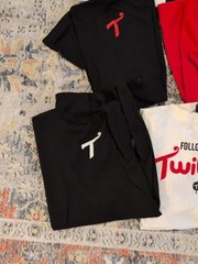 10X Two In The Shirt “Tits” Tees New All XL READ 8 TAGS 2 WITHOUT BUT NEW RARE