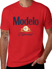 100% Cotton Modelo Men’S Premium Cotton T-Shirt – Casual Crew Neck Short Sleeve,