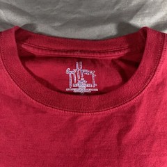Guy Harvey BlueWater Firefighter Fire Department Swordfish Pocket T Shirt Size M