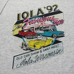 Vintage 1992 Iola Wisconsin Car Show Chevrolet Truck Graphic T-Shirt USA – XL
