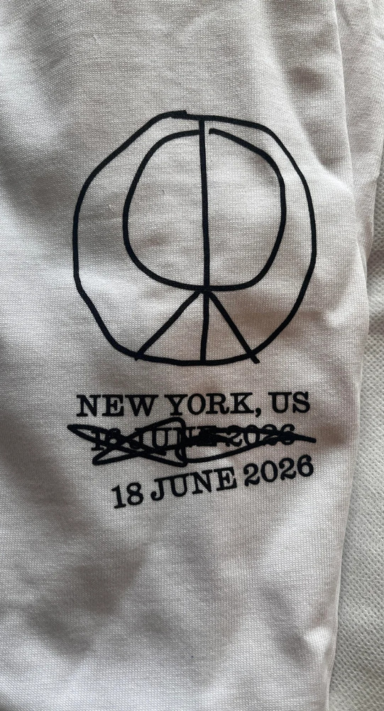 Rosalia MSG NYC Lux Tour 2026 Routing Graphic Multicolor Short Sleeves T Shirt