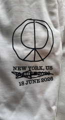 Rosalia MSG NYC Lux Tour 2026 Routing Graphic Multicolor Short Sleeves T Shirt
