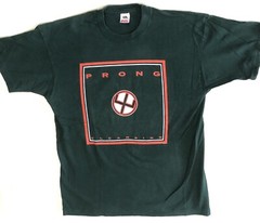 90’s Prong Shirt Cleansing 1994 Tour Dates Size XL 2-sided