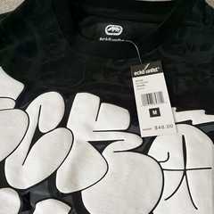 Ecko Unltd. Men’s Graphic Logo T-Shirt M Black Crew Neck Short Sleeve Knit